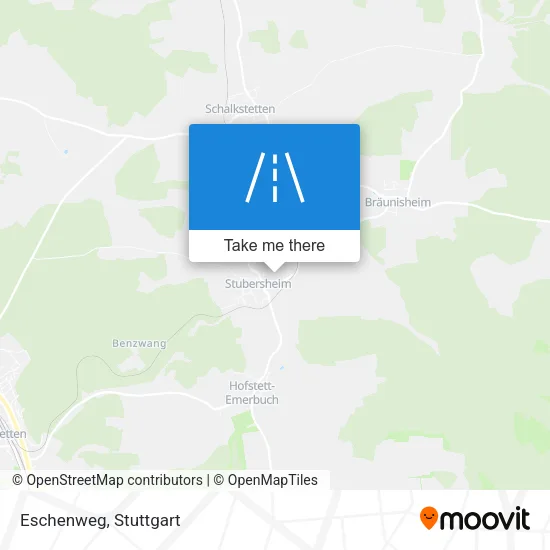 Карта Eschenweg