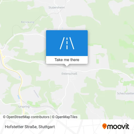 Карта Hofstetter Straße