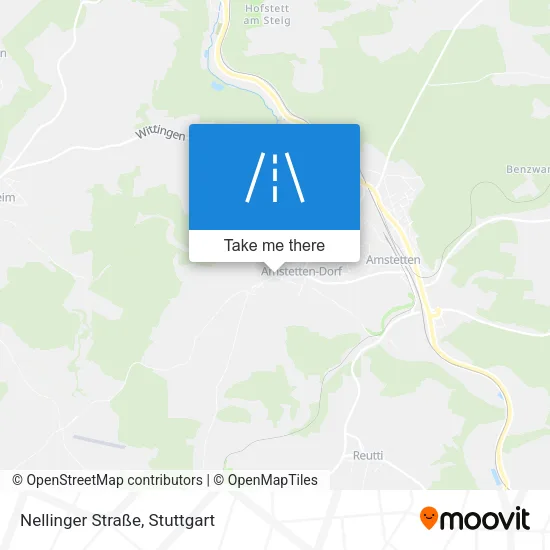 Карта Nellinger Straße