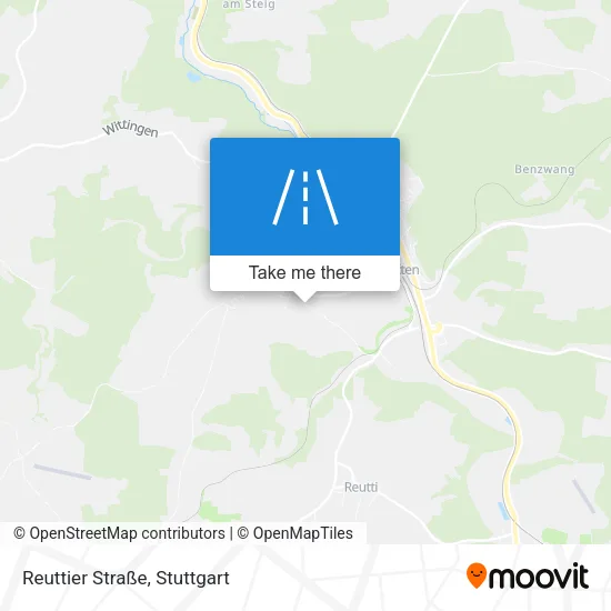 Карта Reuttier Straße