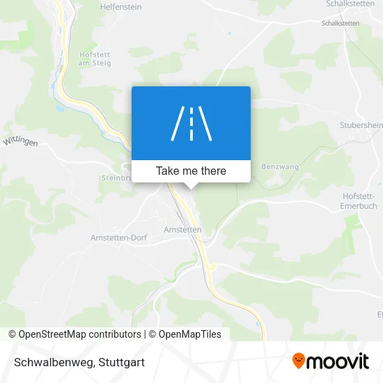 Карта Schwalbenweg