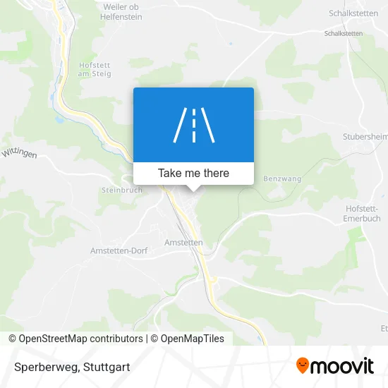 Карта Sperberweg