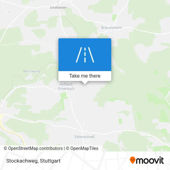 Карта Stockachweg