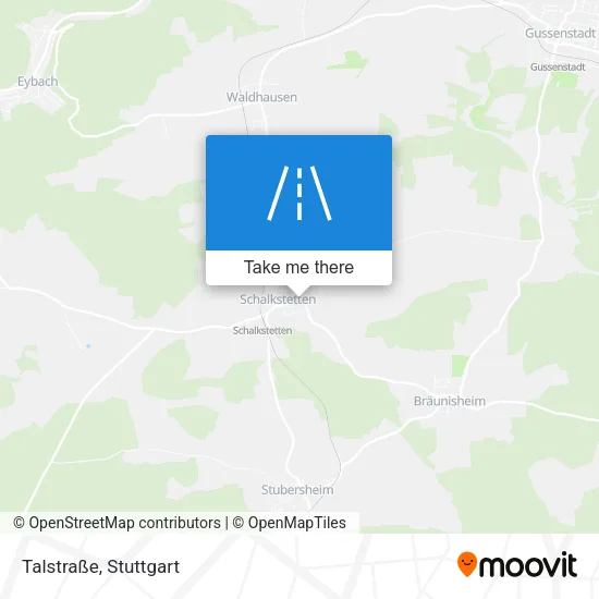 Карта Talstraße