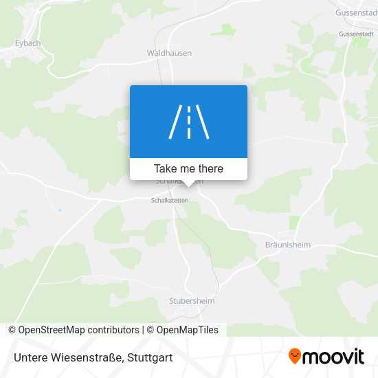Untere Wiesenstraße map