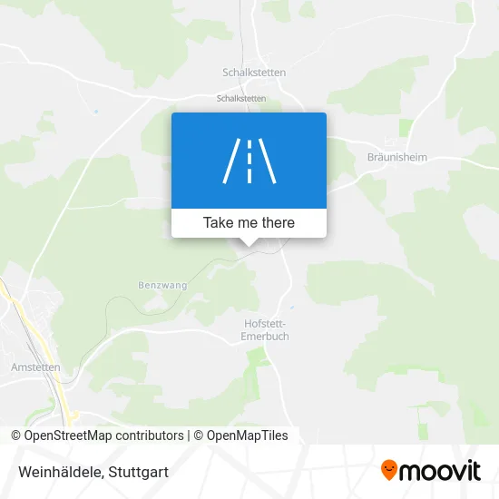 Карта Weinhäldele