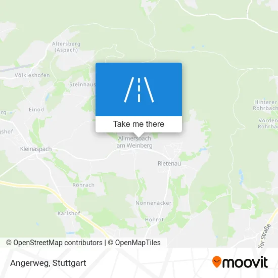 Карта Angerweg