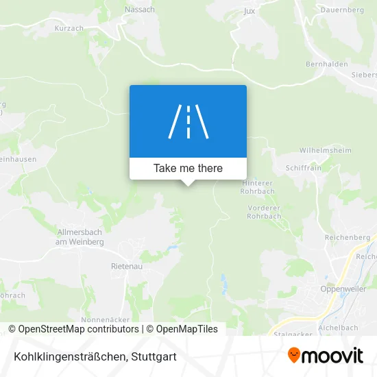 Карта Kohlklingensträßchen