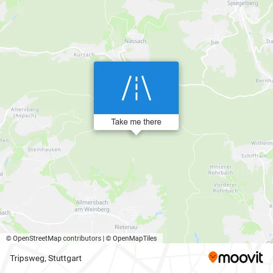 Карта Tripsweg