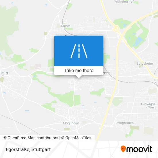 Карта Egerstraße