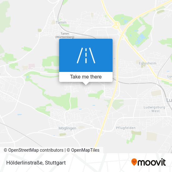 Hölderlinstraße map