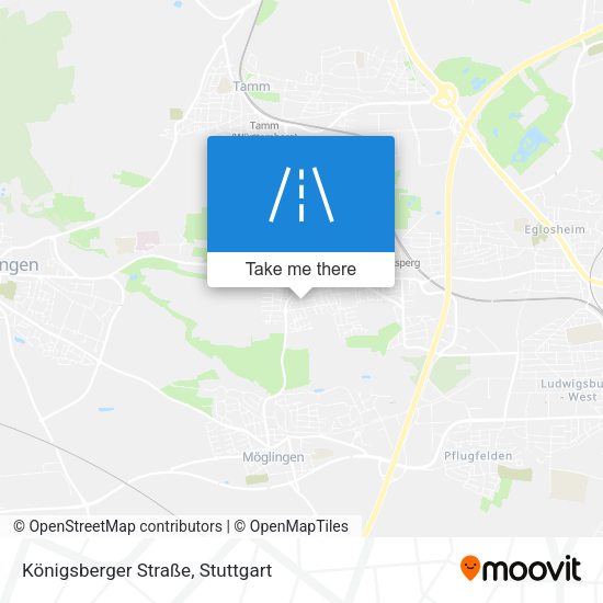 Königsberger Straße map