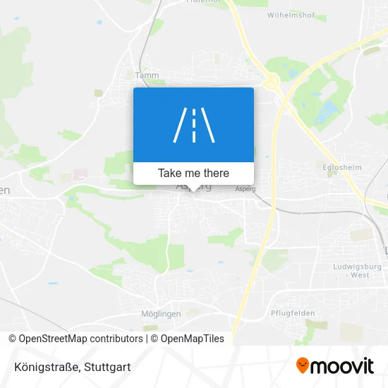 Карта Königstraße