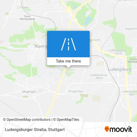 Ludwigsburger Straße map
