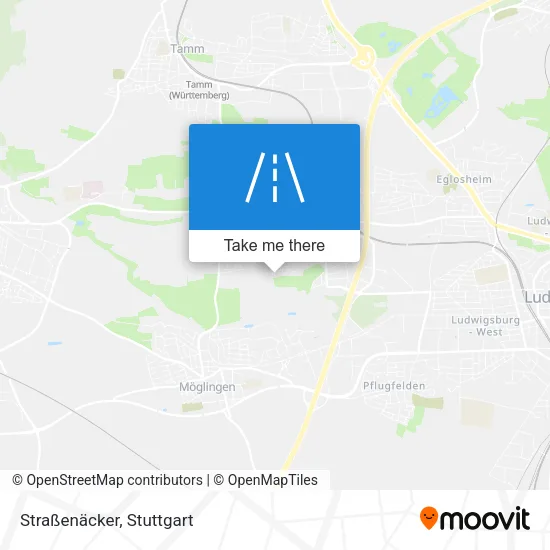 Карта Straßenäcker