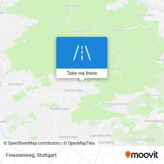 Карта Freesienweg