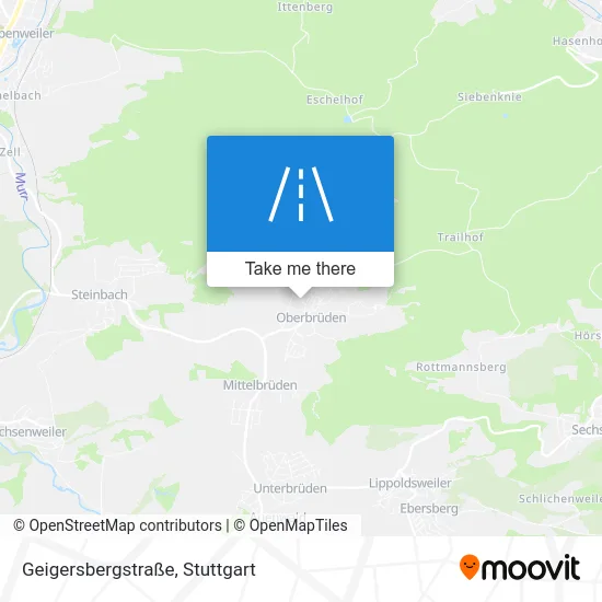 Карта Geigersbergstraße