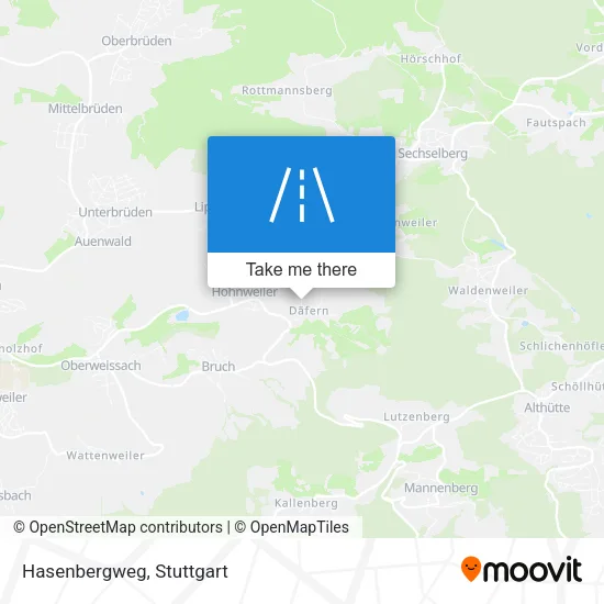 Карта Hasenbergweg