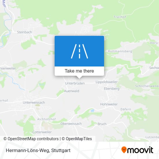 Hermann-Löns-Weg map