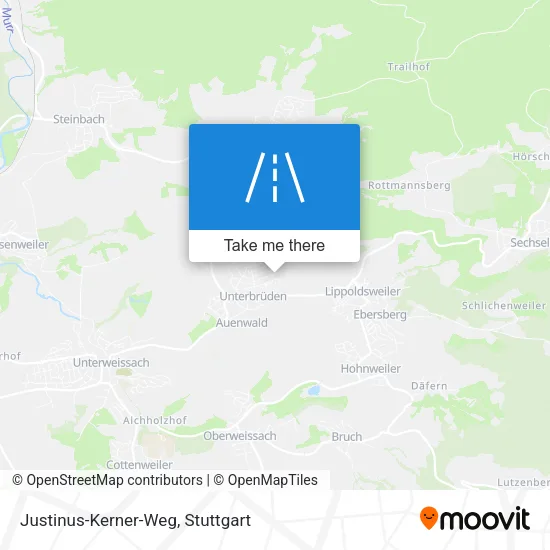 Карта Justinus-Kerner-Weg