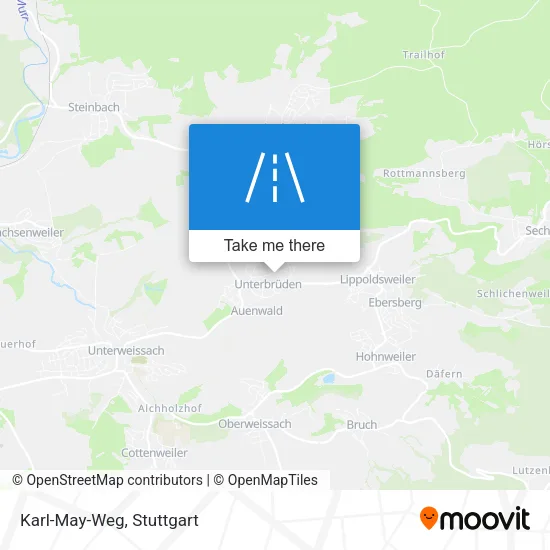 Карта Karl-May-Weg