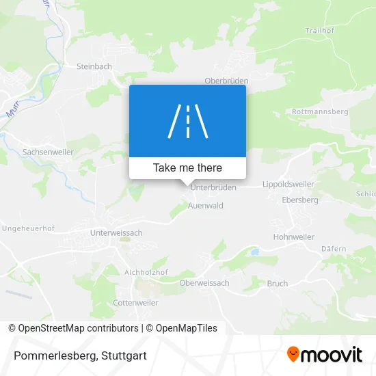Pommerlesberg map