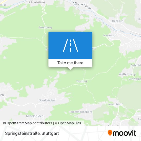 Карта Springsteinstraße