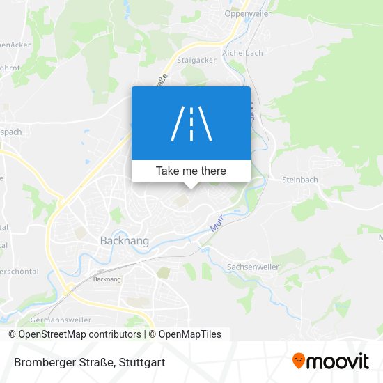 Bromberger Straße map