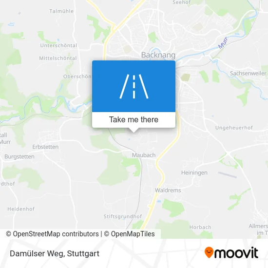 Карта Damülser Weg