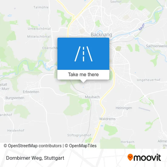 Карта Dornbirner Weg