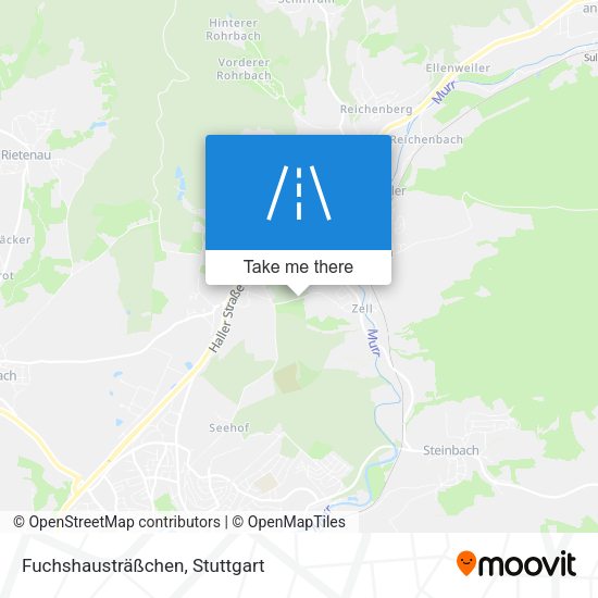 Fuchshausträßchen map