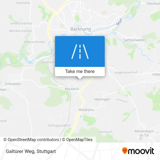 Карта Galtürer Weg