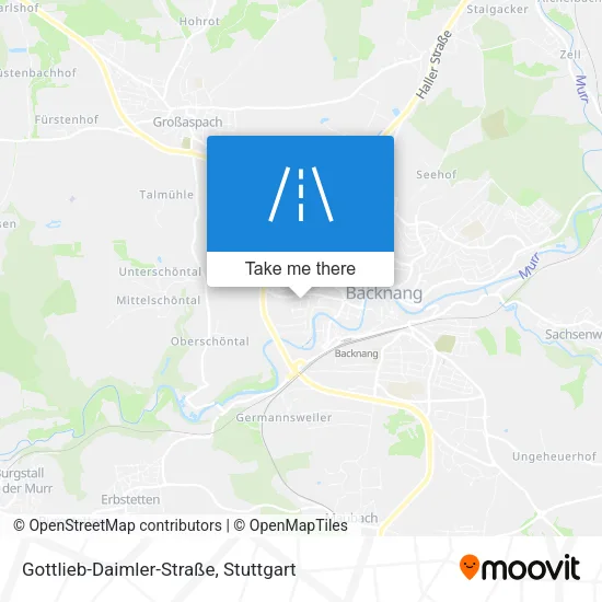 Карта Gottlieb-Daimler-Straße