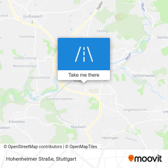 Hohenheimer Straße map