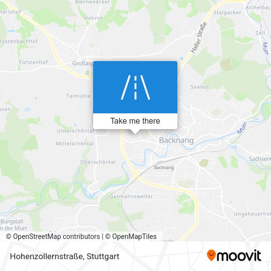 Hohenzollernstraße map