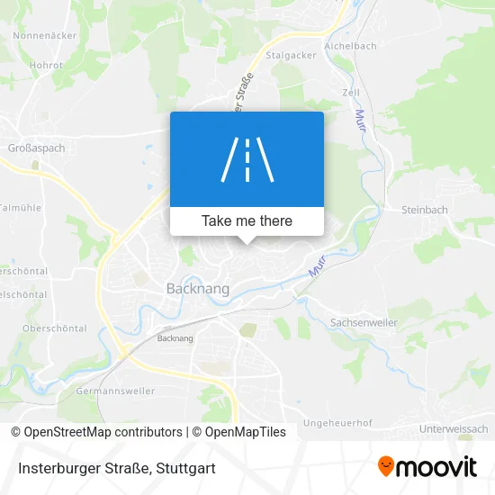 Карта Insterburger Straße