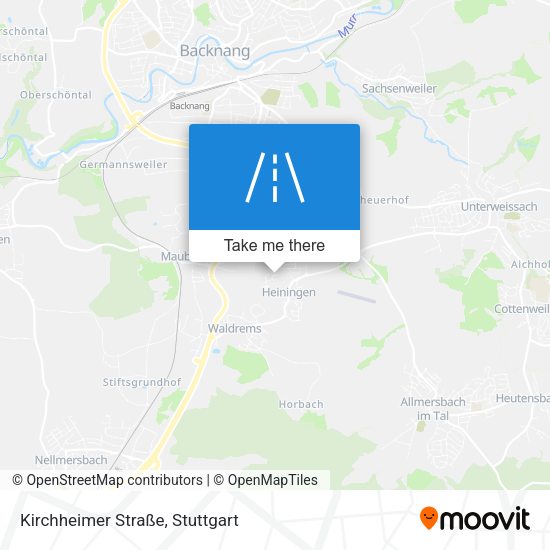 Kirchheimer Straße map