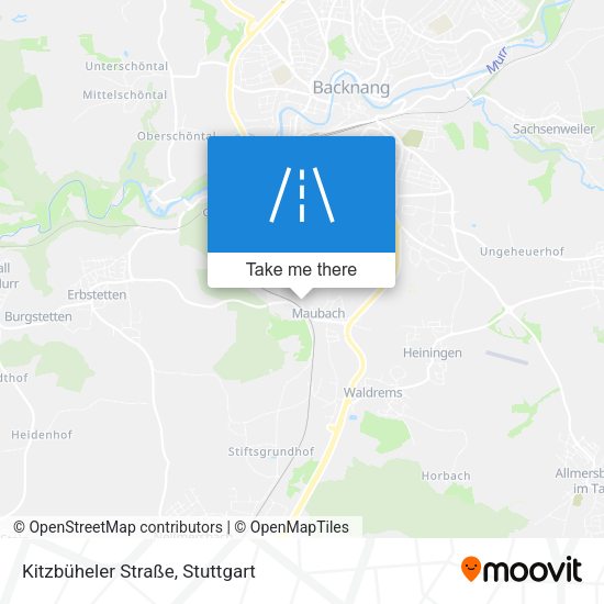 Kitzbüheler Straße map