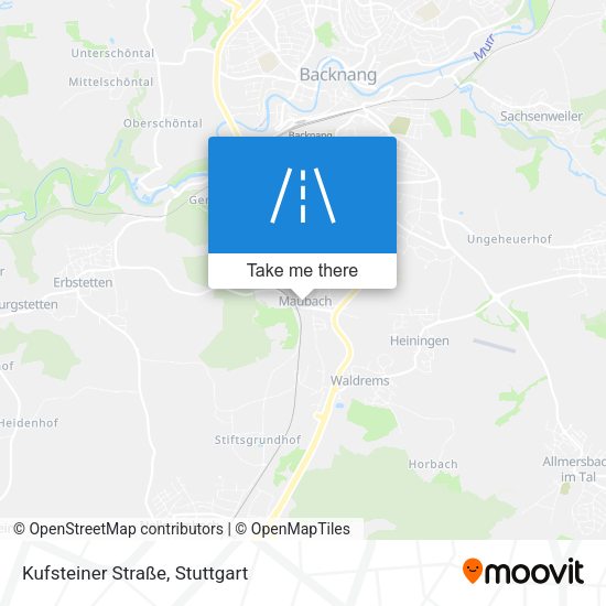 Kufsteiner Straße map