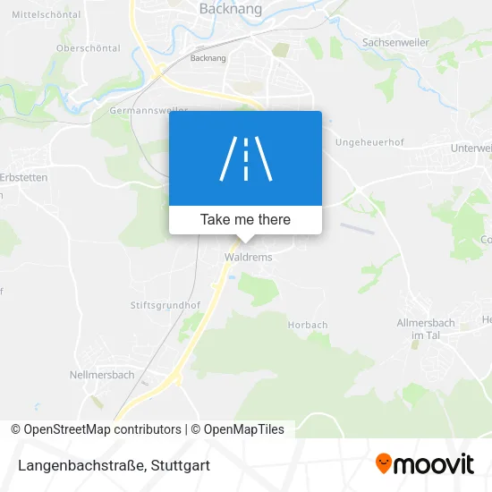 Карта Langenbachstraße