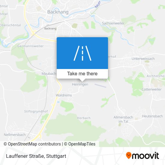 Lauffener Straße map