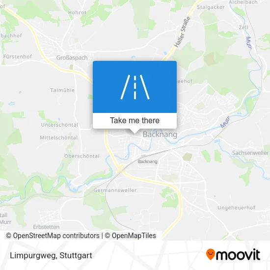 Карта Limpurgweg