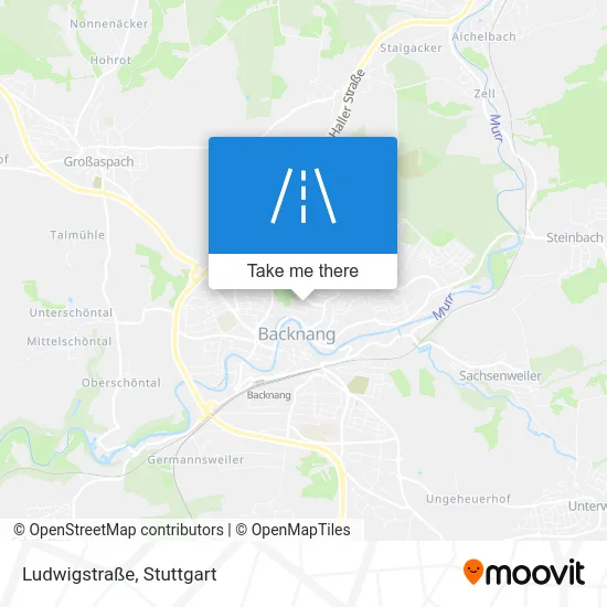 Карта Ludwigstraße