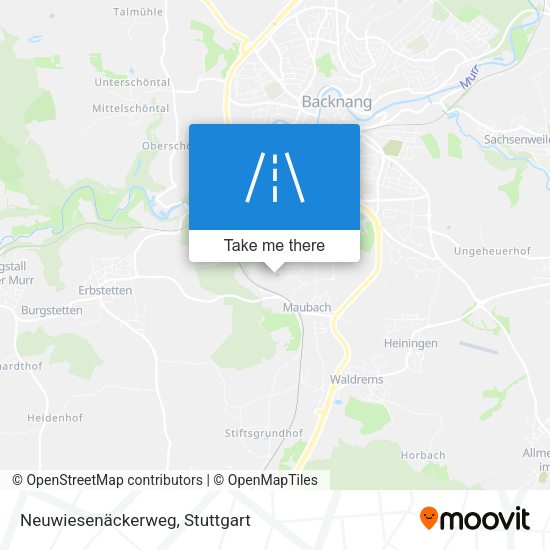 Neuwiesenäckerweg map