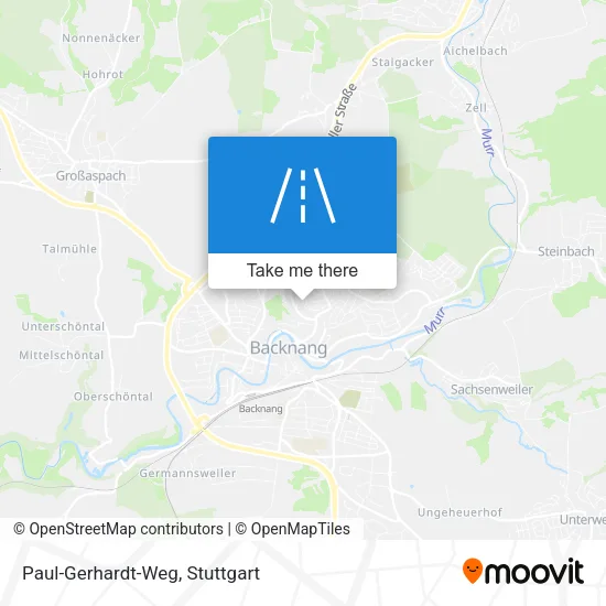Карта Paul-Gerhardt-Weg