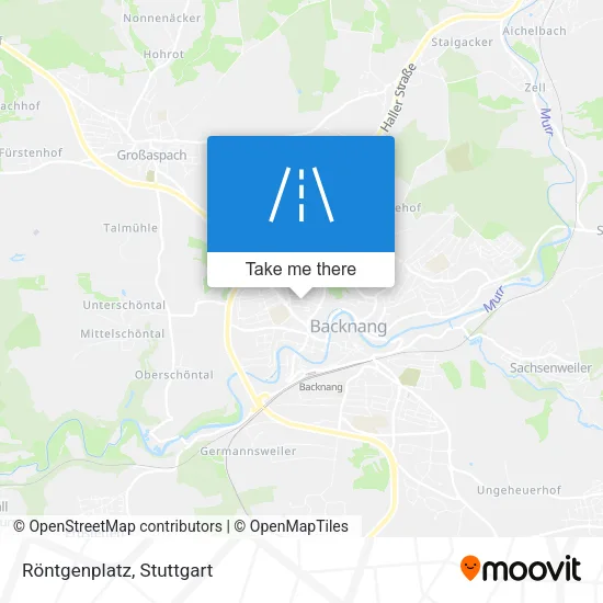 Карта Röntgenplatz