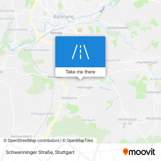 Schwenninger Straße map