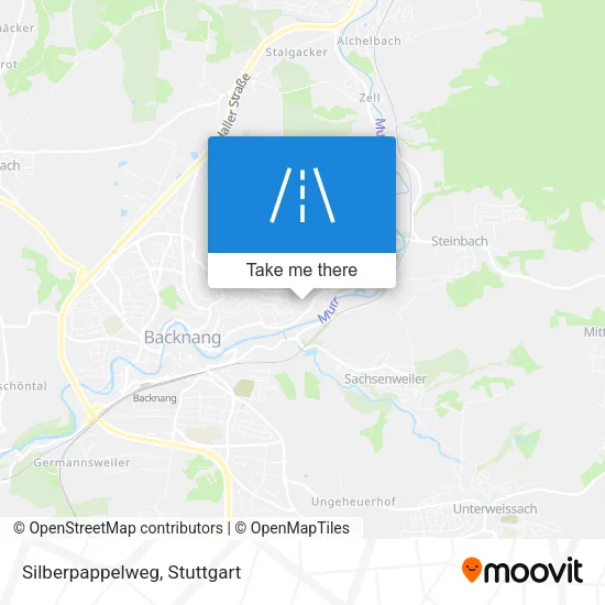 Карта Silberpappelweg