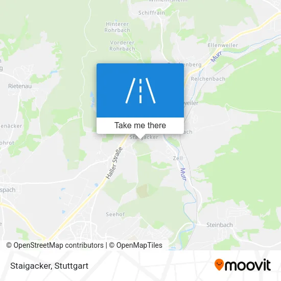 Карта Staigacker