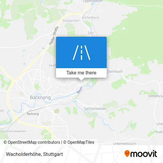Карта Wacholderhöhe